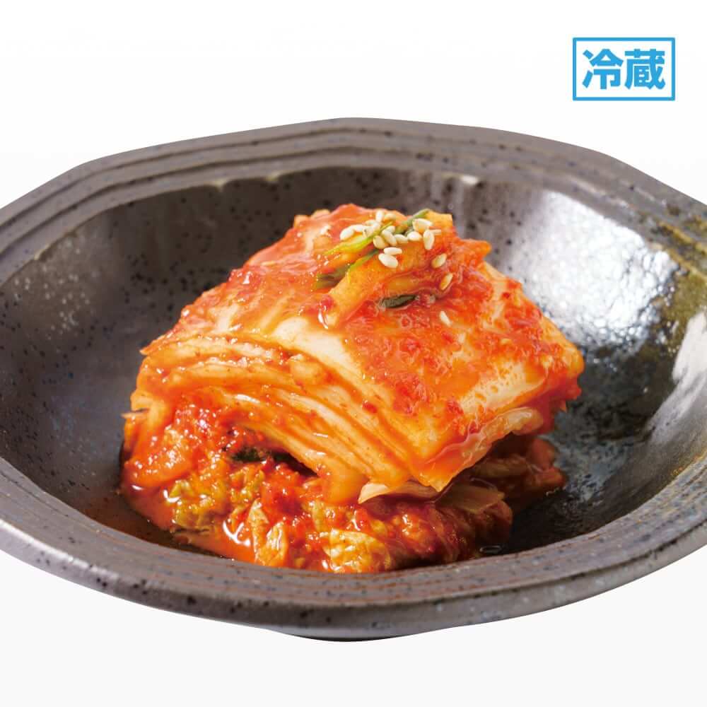 【冷蔵】発酵白菜キムチ2kg(カブ)